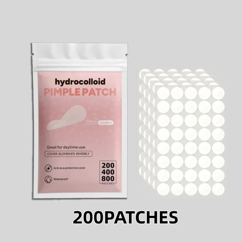 Invisible Hydrocolloid Pimple Patch Set