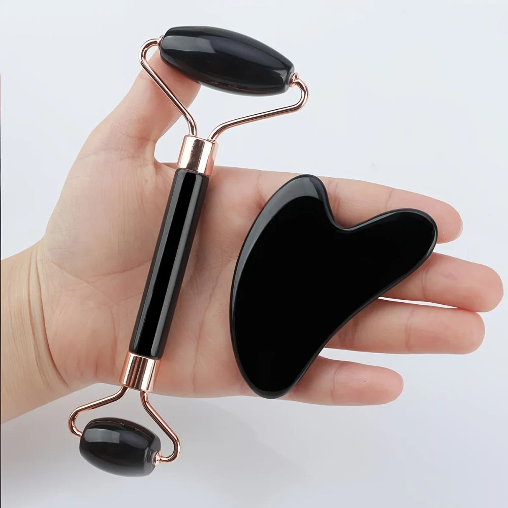 Ice Face Roller Gua Sha Tool Set