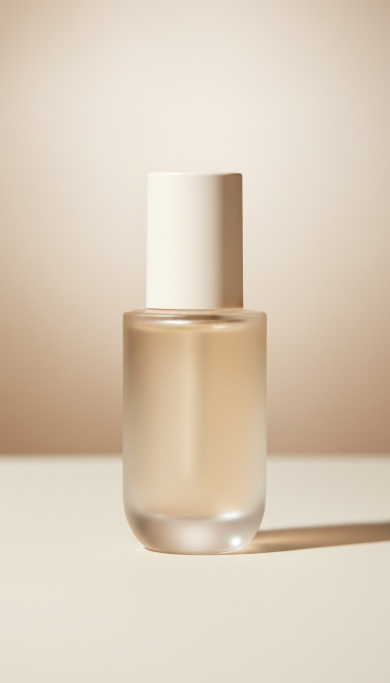 Luminous essence serum with rose extract